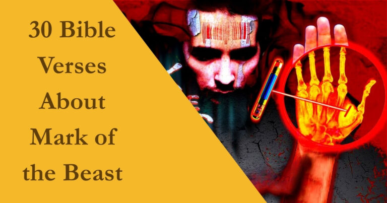 30 Bible Verses About Mark of the Beast