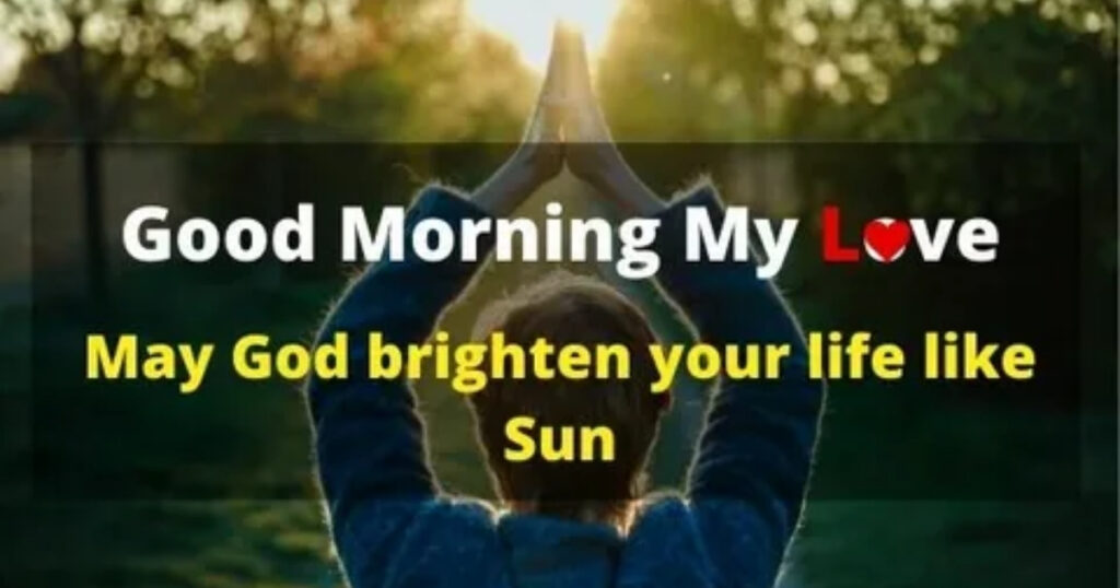 Friday Prayer Message to My Love