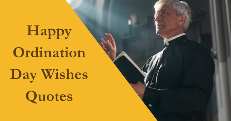Happy Ordination Day Wishes Quotes