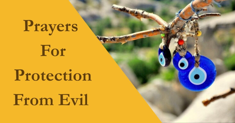 Prayers For Protection From Evil