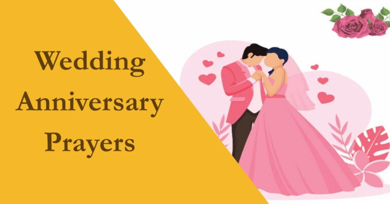 Wedding Anniversary Prayers