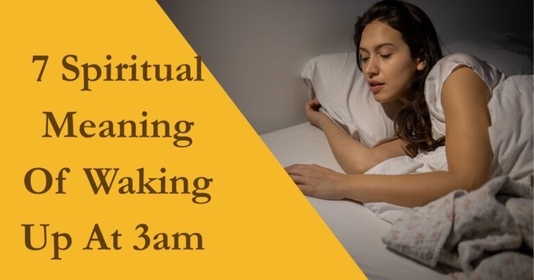 7 Spiritual Meaning Of Waking Up At 3am