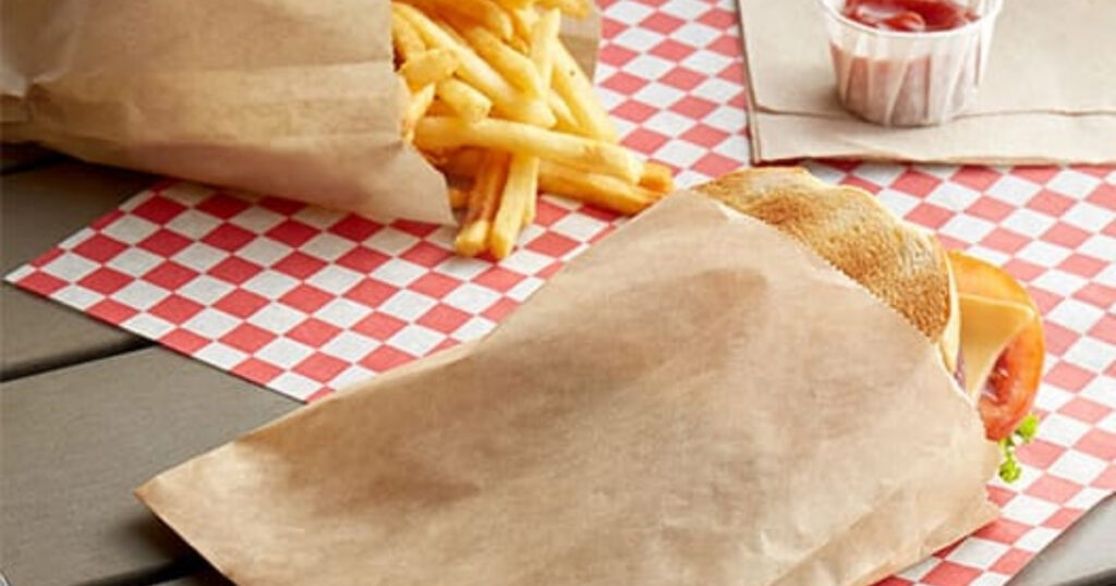 put the fries in the bag