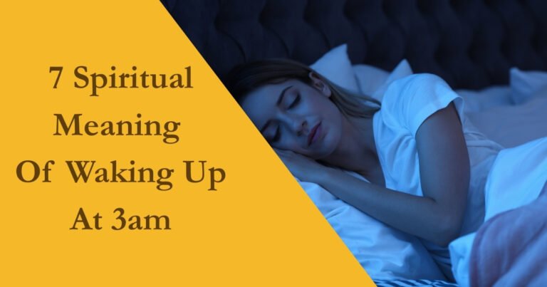 7 Spiritual Meaning Of Waking Up At 3am