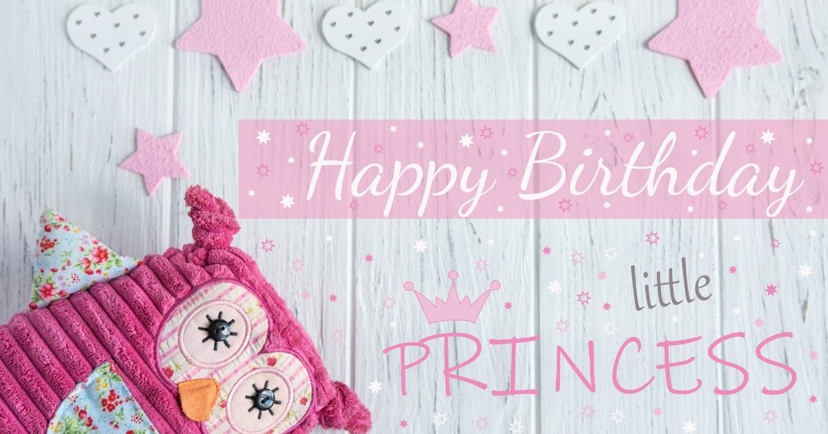Touching birthday wishes for little princess